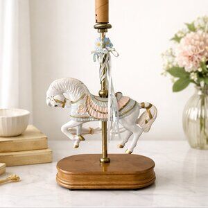 Vintage Carousel Horse Table Lamp House of Lloyd 1989